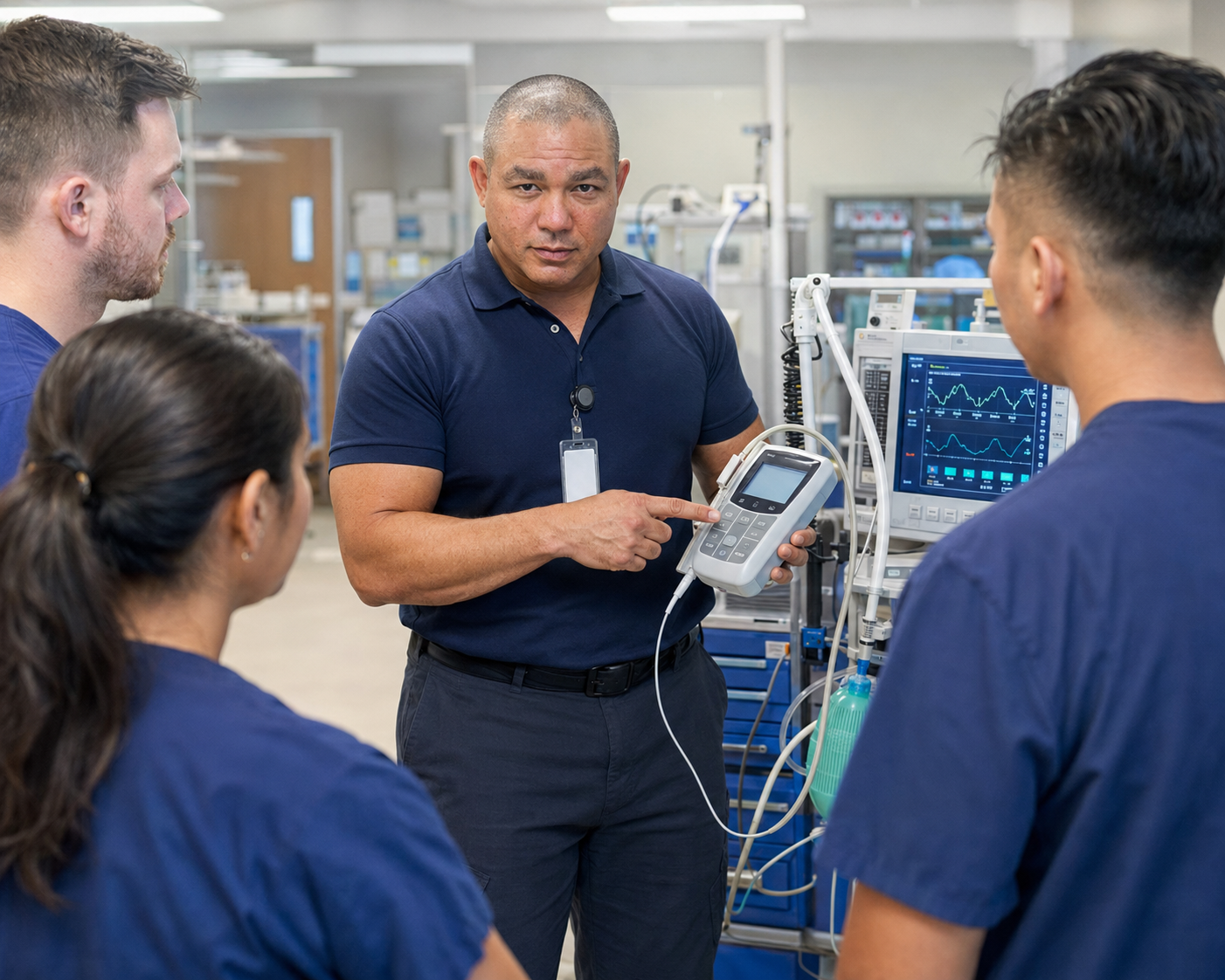 Dialysis equipment field service