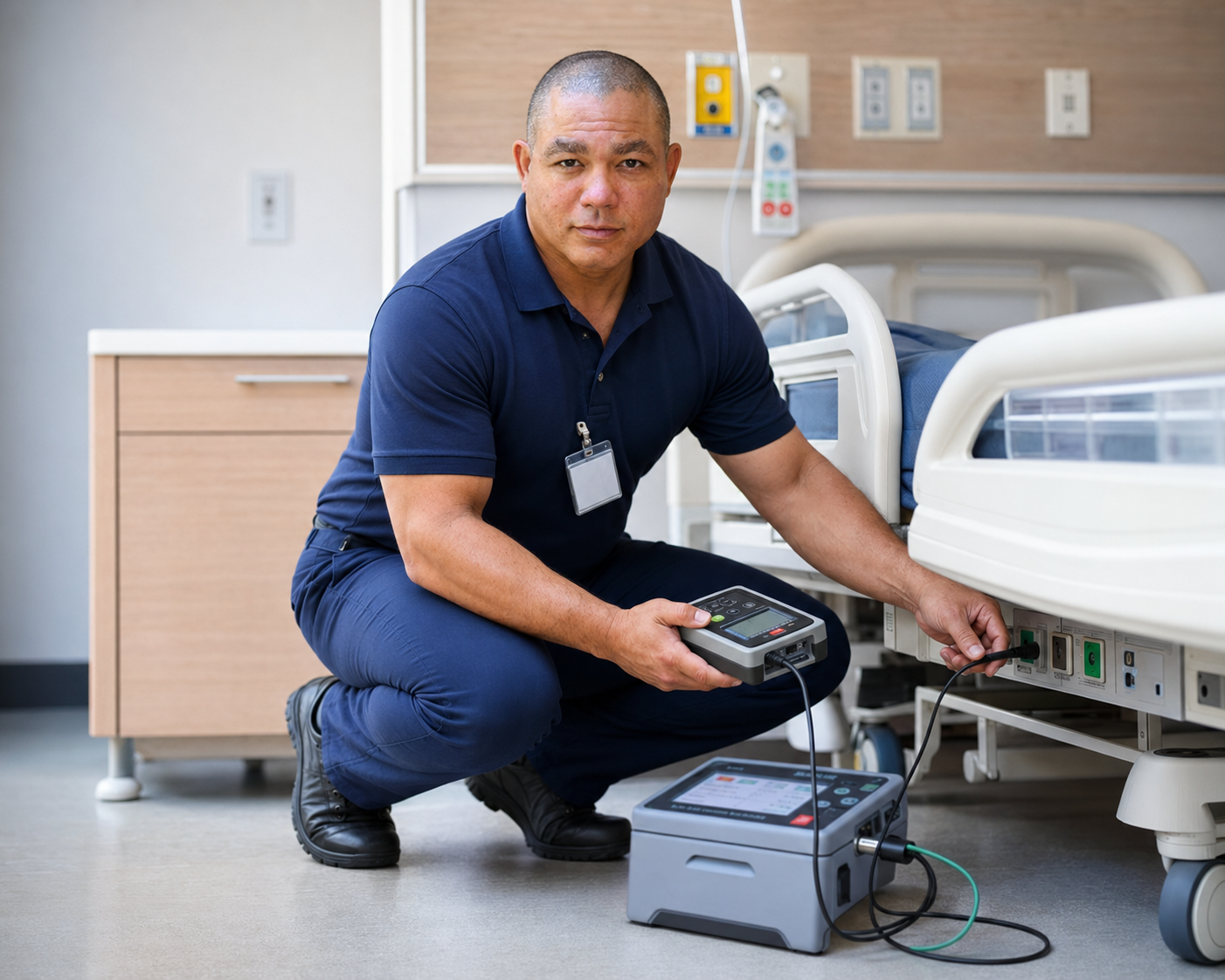 Dialysis equipment field service