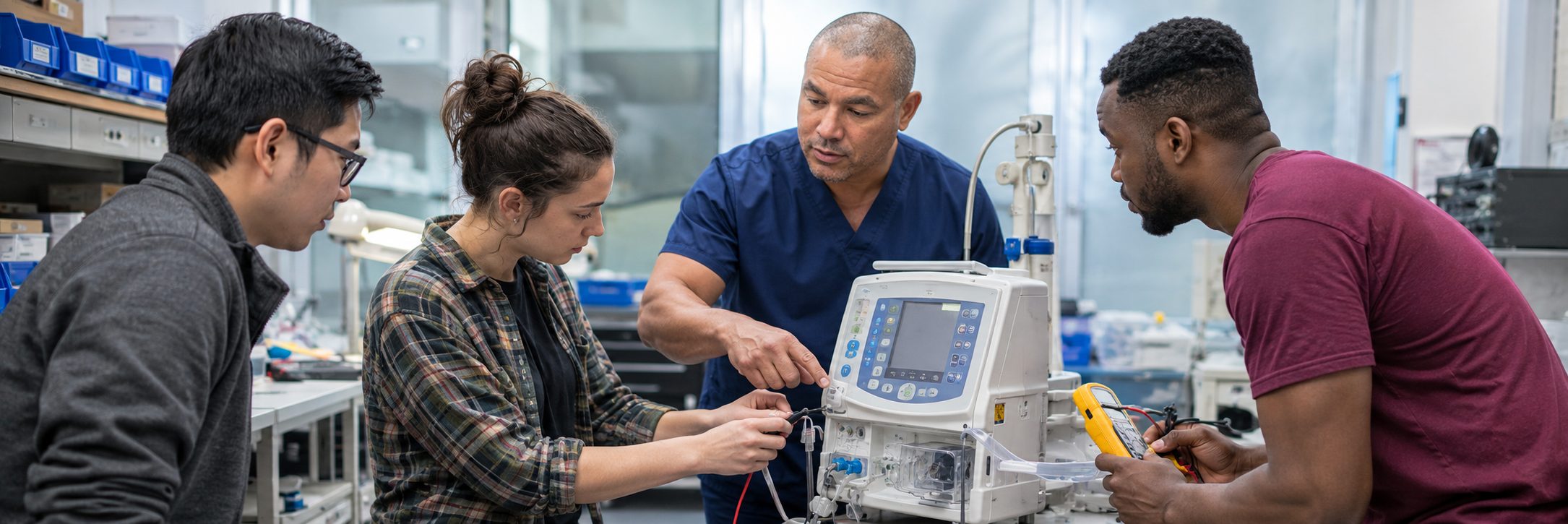 Dialysis machine preventive maintenance and hydraulic circuit service